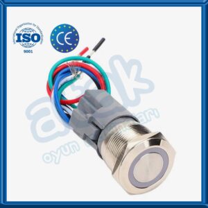 Boks Makinesi Çelik Tuş Seti Led Işıklı